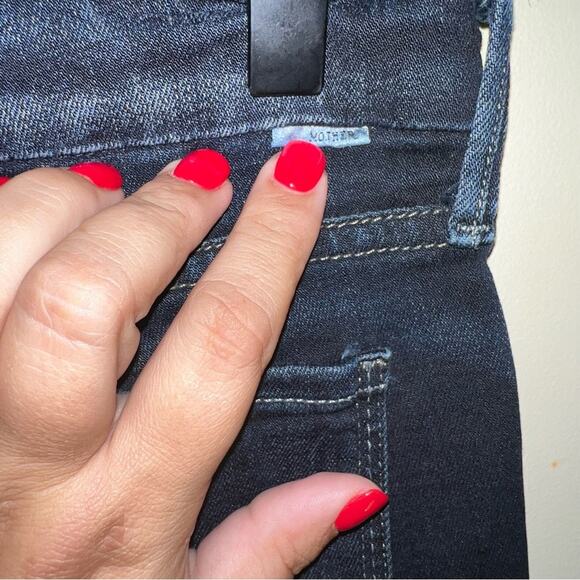 MOTHER The Looker Crop skinny jeans 25 - Picture 4 of 6